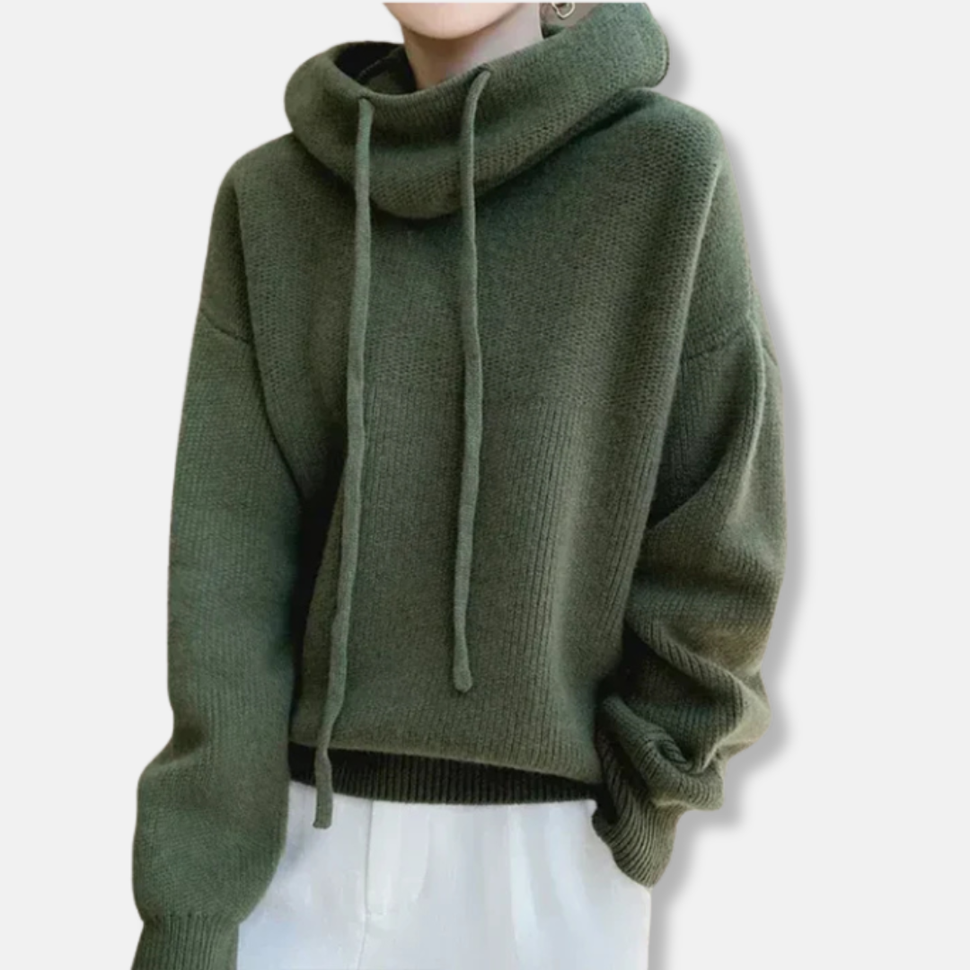 Cozy Women's Oversized Crew Neck Sweater