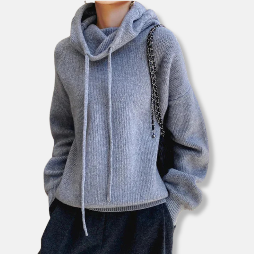 Cozy Women's Oversized Crew Neck Sweater