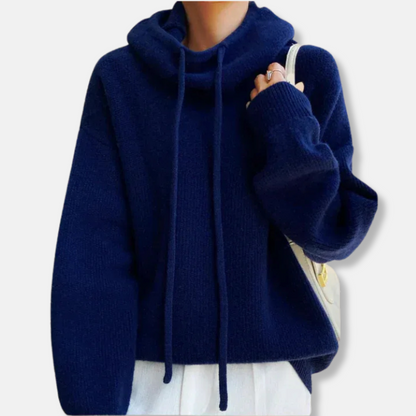 Cozy Women's Oversized Crew Neck Sweater