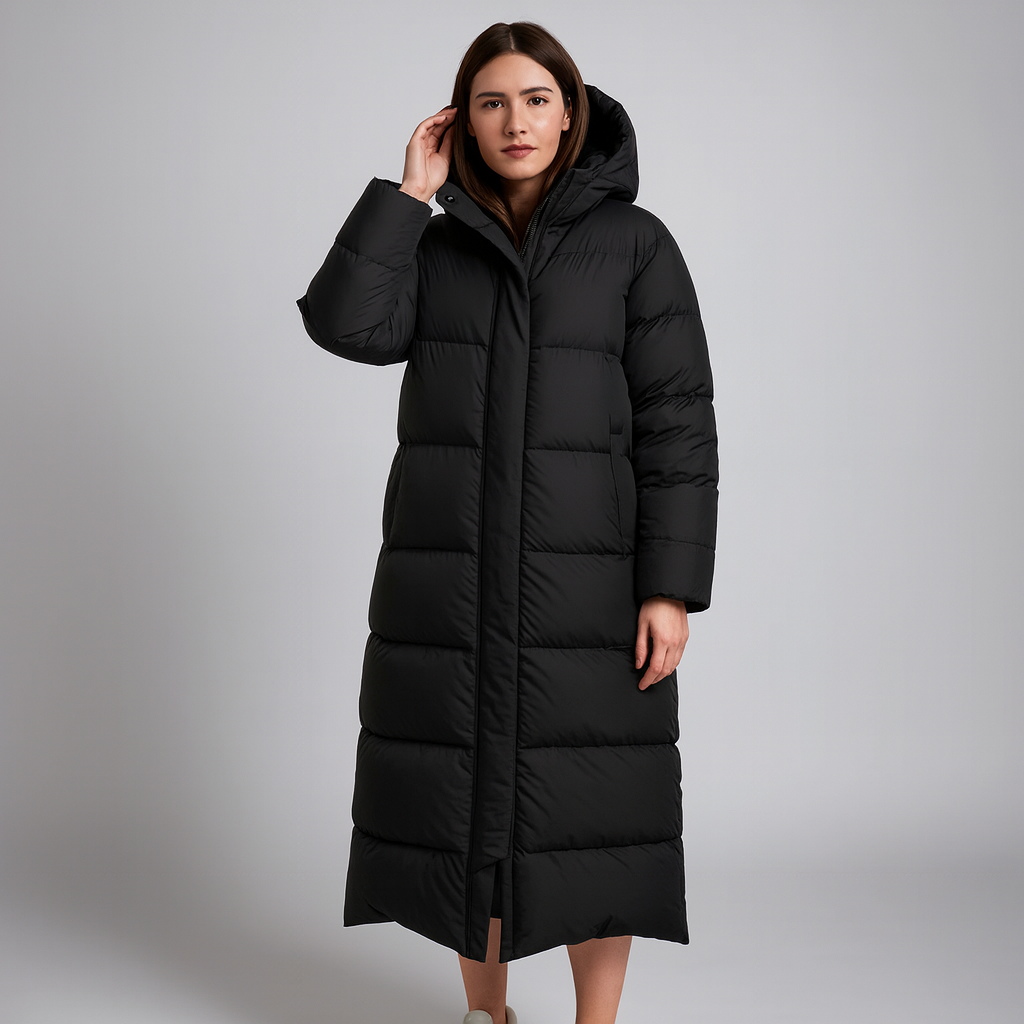 Women's Waterproof Parka Coat - Long, Warm and Cozy