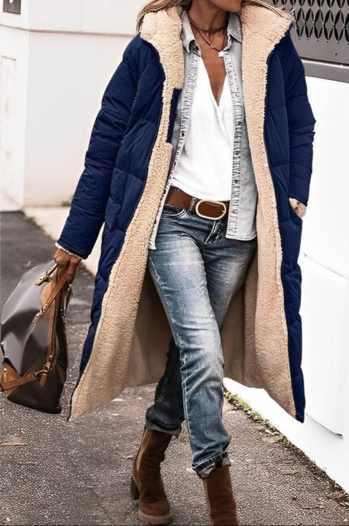 Waterproof Insulated Ladies Parka Jacket With Hood