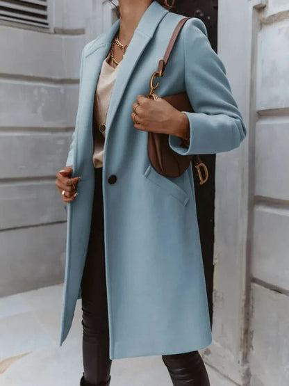Classic Fit Women's Long Coat