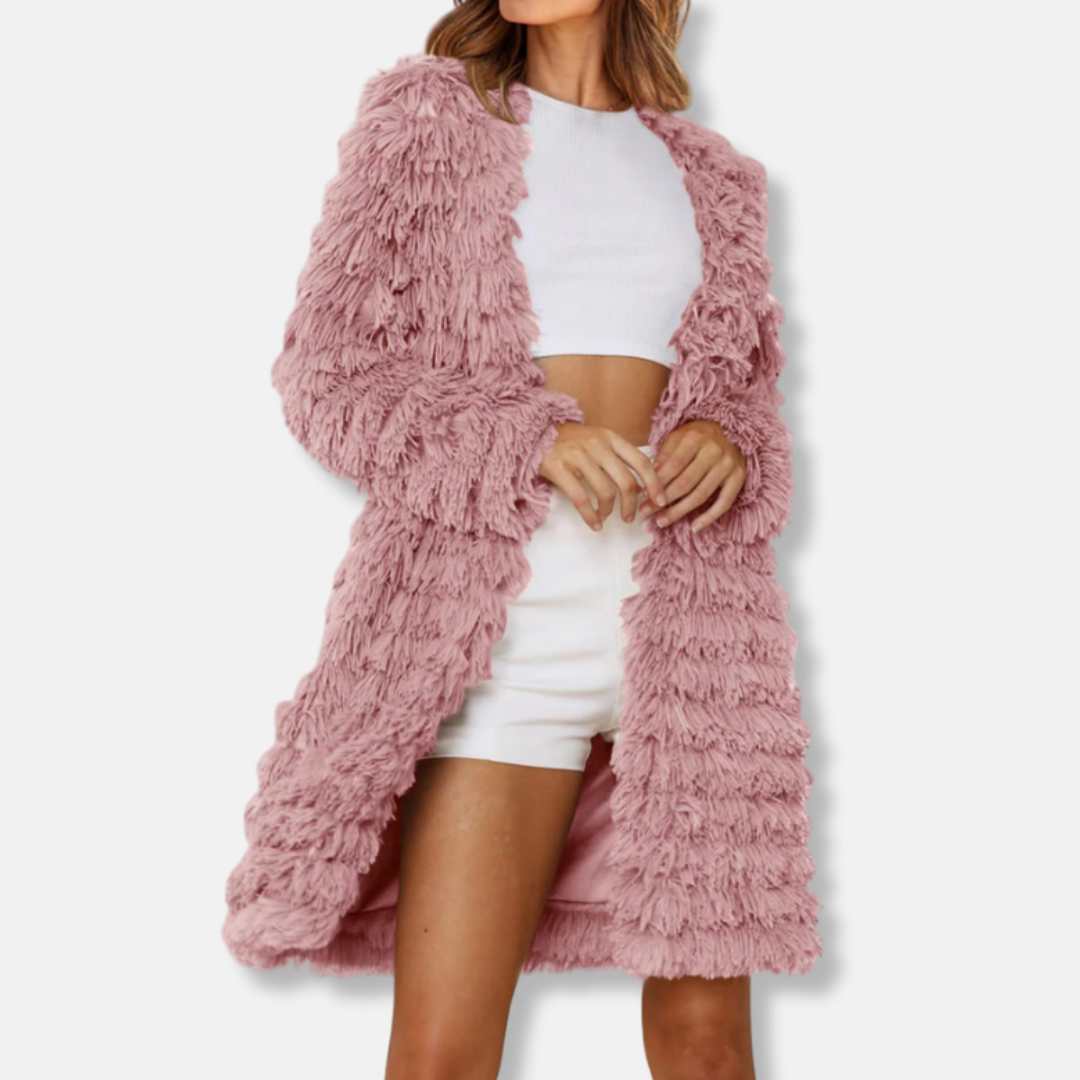 Cozy Oversized Open Front Cardigan Sweater
