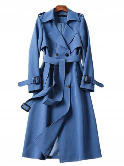 Classic Belted Women's Trench Coat