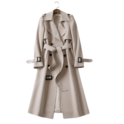 Classic Belted Women's Trench Coat