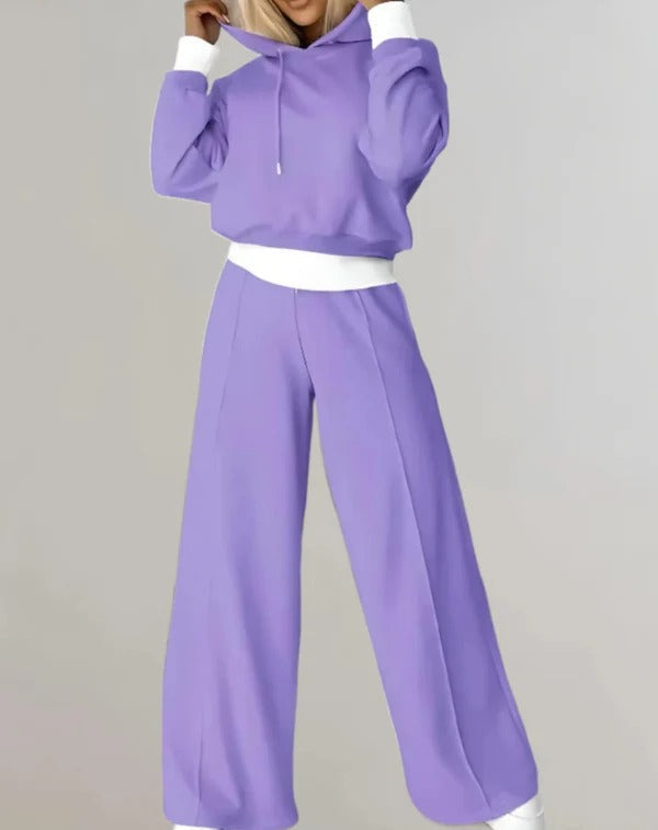Soft Women's Casual Hoodie Jogger Set - OutfitLondon