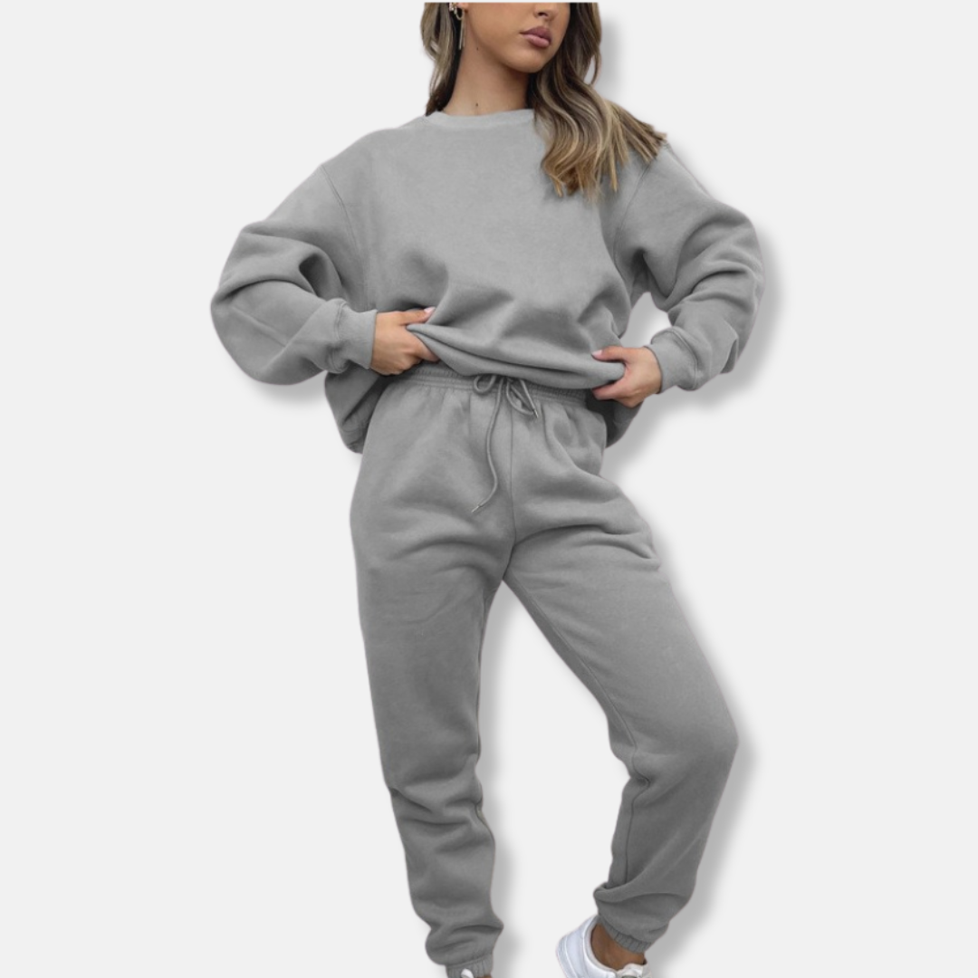Cozy Women's Lounge Set - Soft Top and Bottoms
