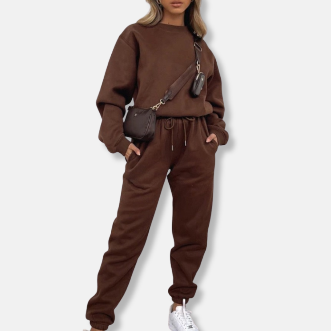 Cozy Women's Lounge Set - Soft Top and Bottoms