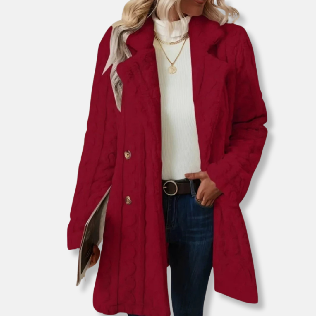 Soft Double Breasted Womens Winter Coat