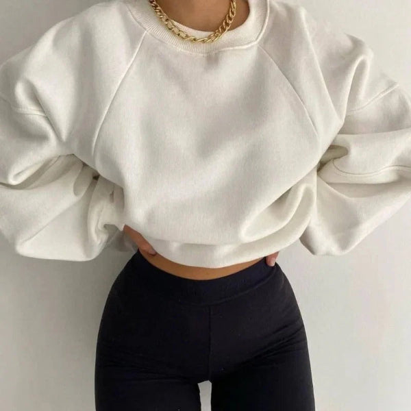 Comfy Oversized Knit Sweater for Women