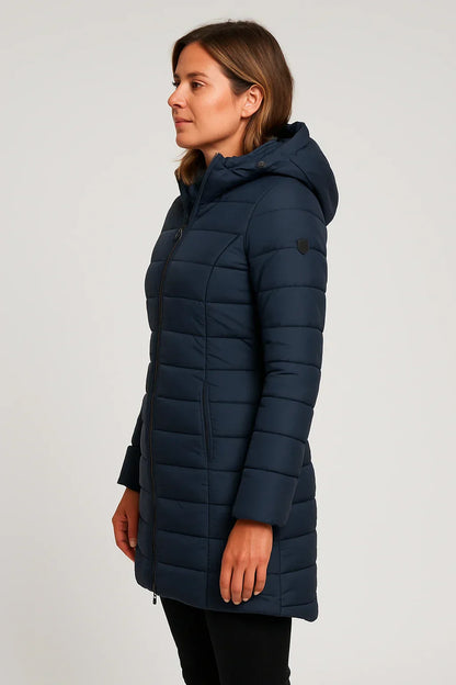 Warm Quilted Puffer Parka Jacket