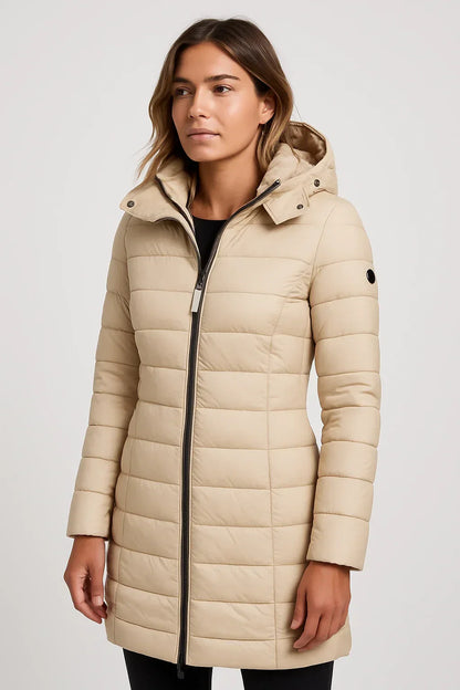 Warm Quilted Puffer Parka Jacket