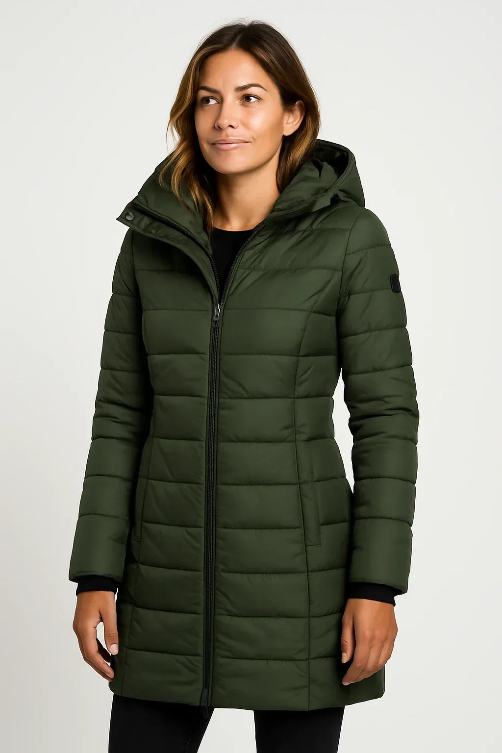 Warm Quilted Puffer Parka Jacket
