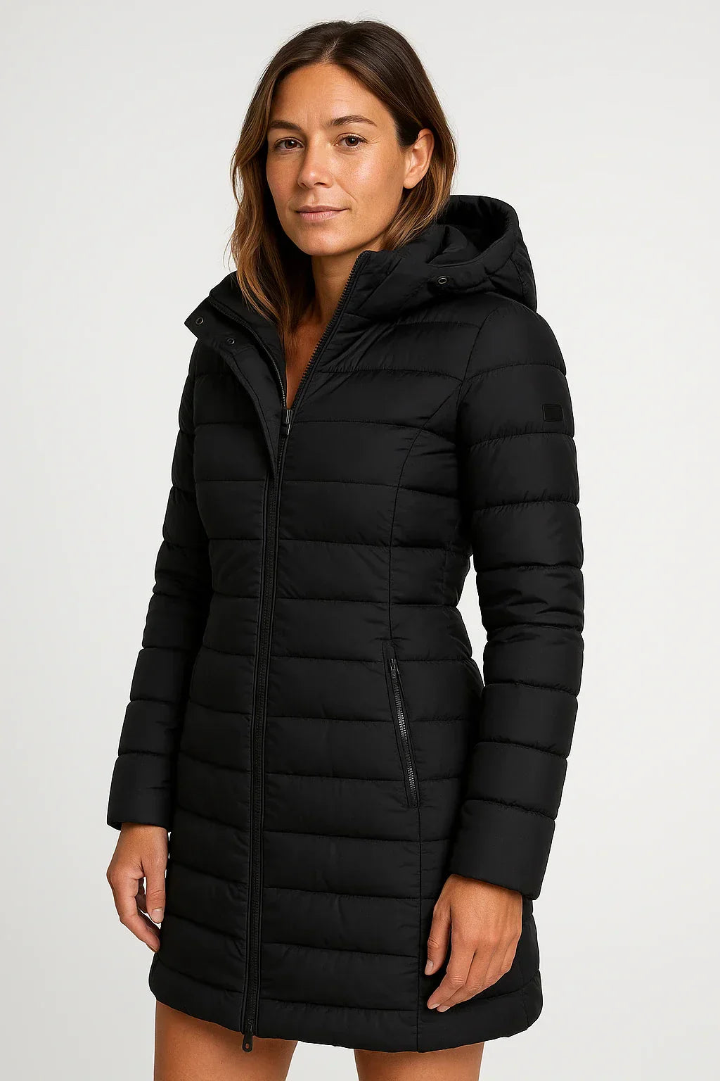 Warm Quilted Puffer Parka Jacket