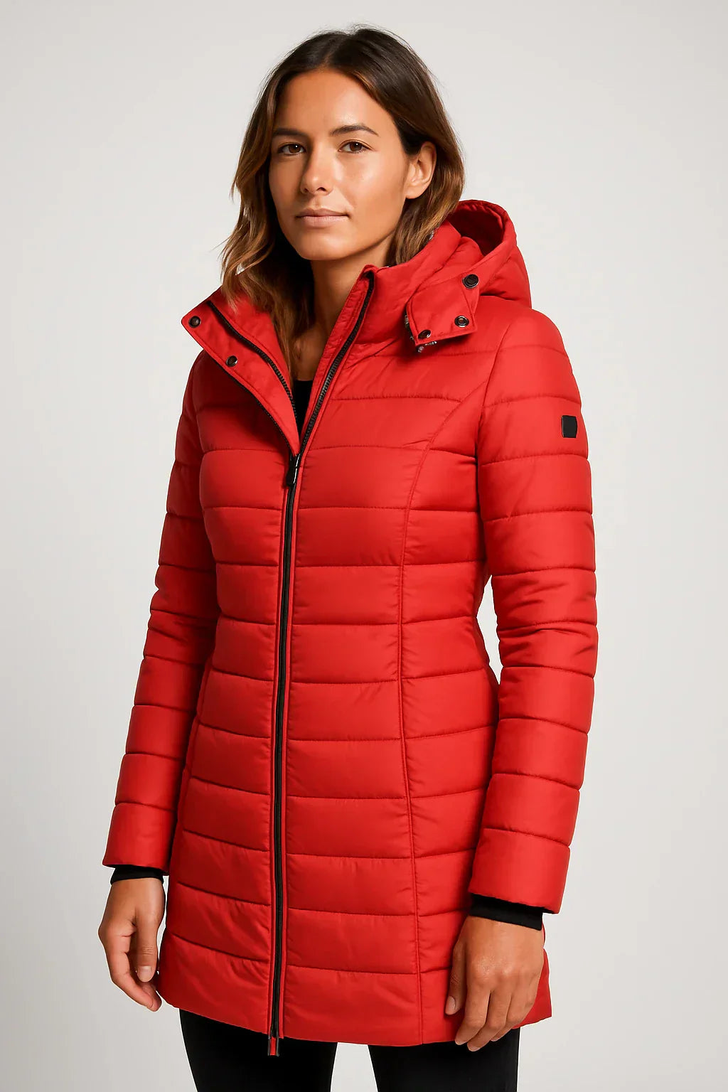 Warm Quilted Puffer Parka Jacket