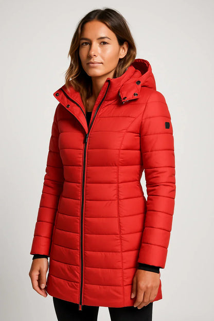 Warm Quilted Puffer Parka Jacket