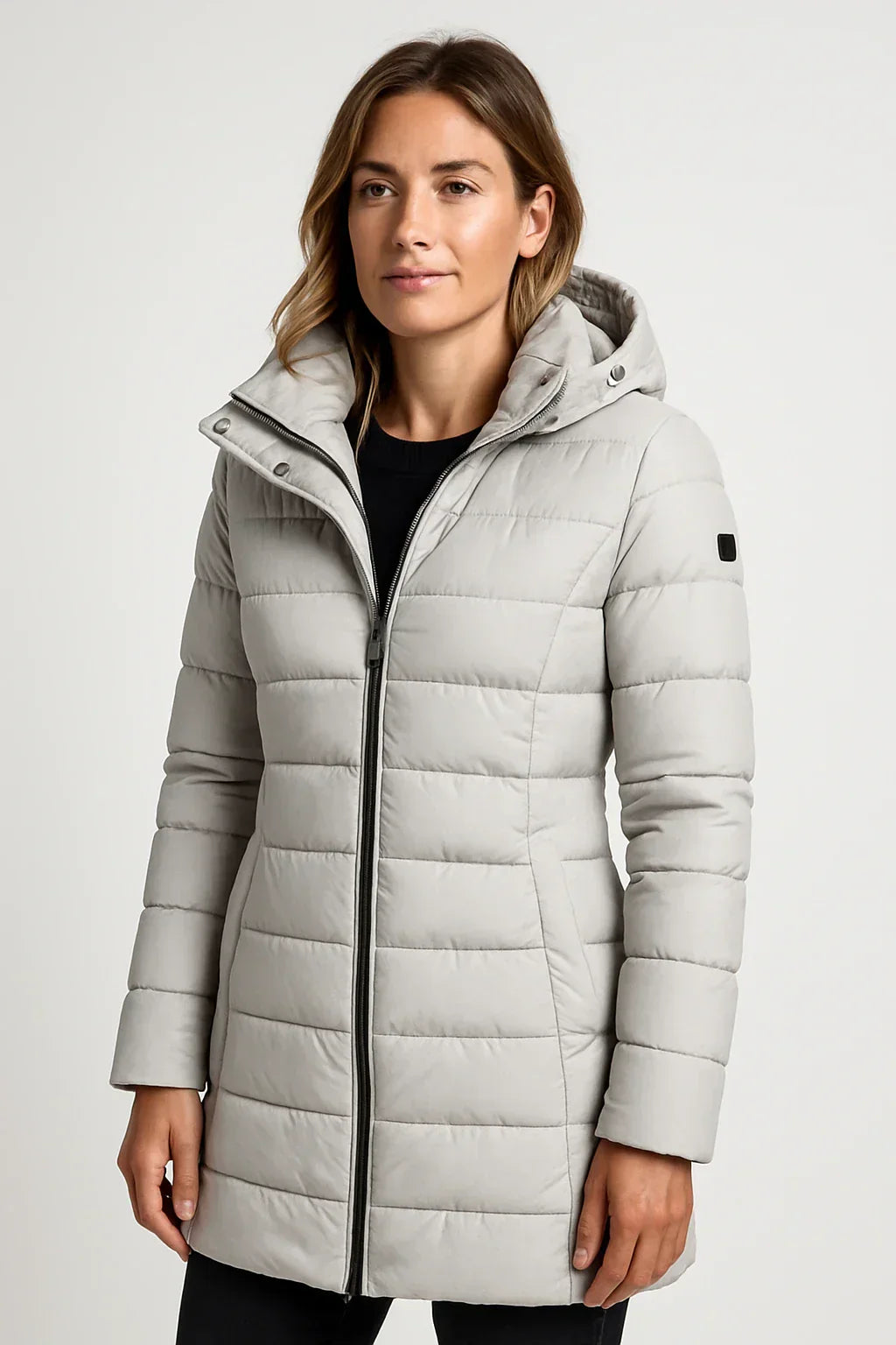 Warm Quilted Puffer Parka Jacket