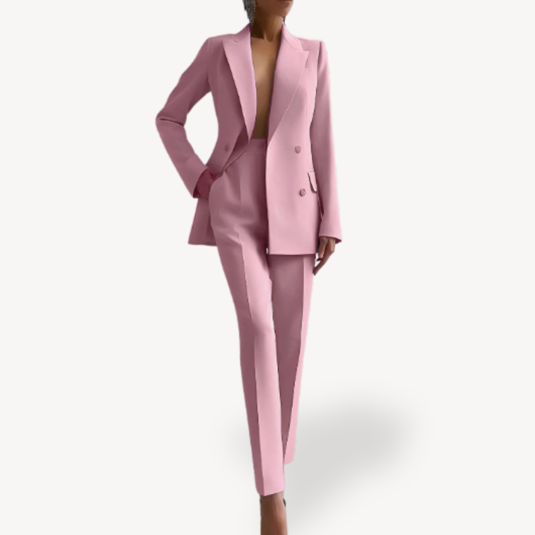 Timeless Fit Ladies Business Suit Pant Set