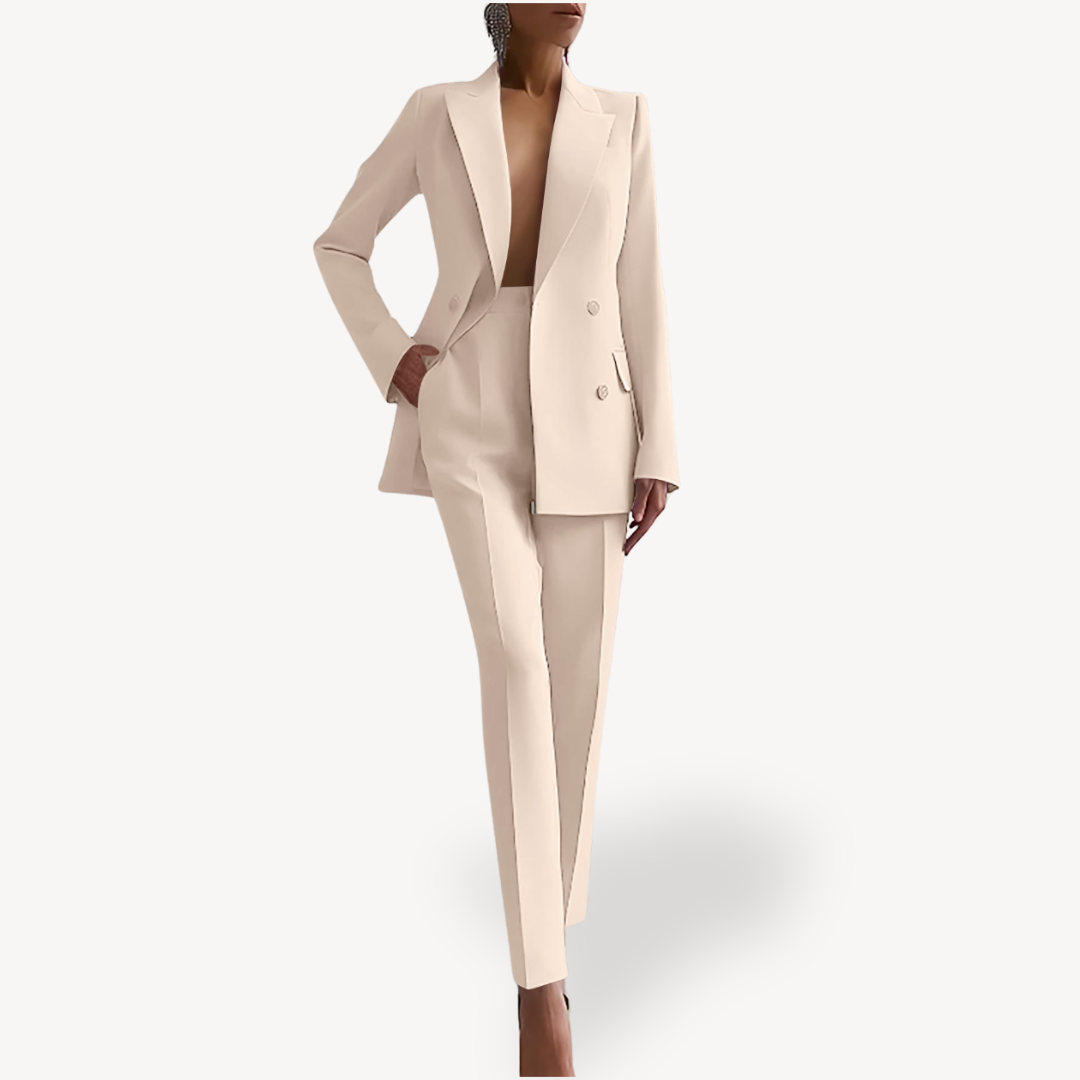 Timeless Fit Ladies Business Suit Pant Set
