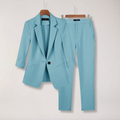 Classic Women's 2-Piece Business Suit Set - OutfitLondon