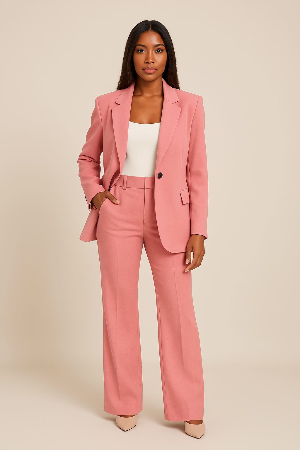 Timeless 2 Piece Women's Suit Jacket and Pants
