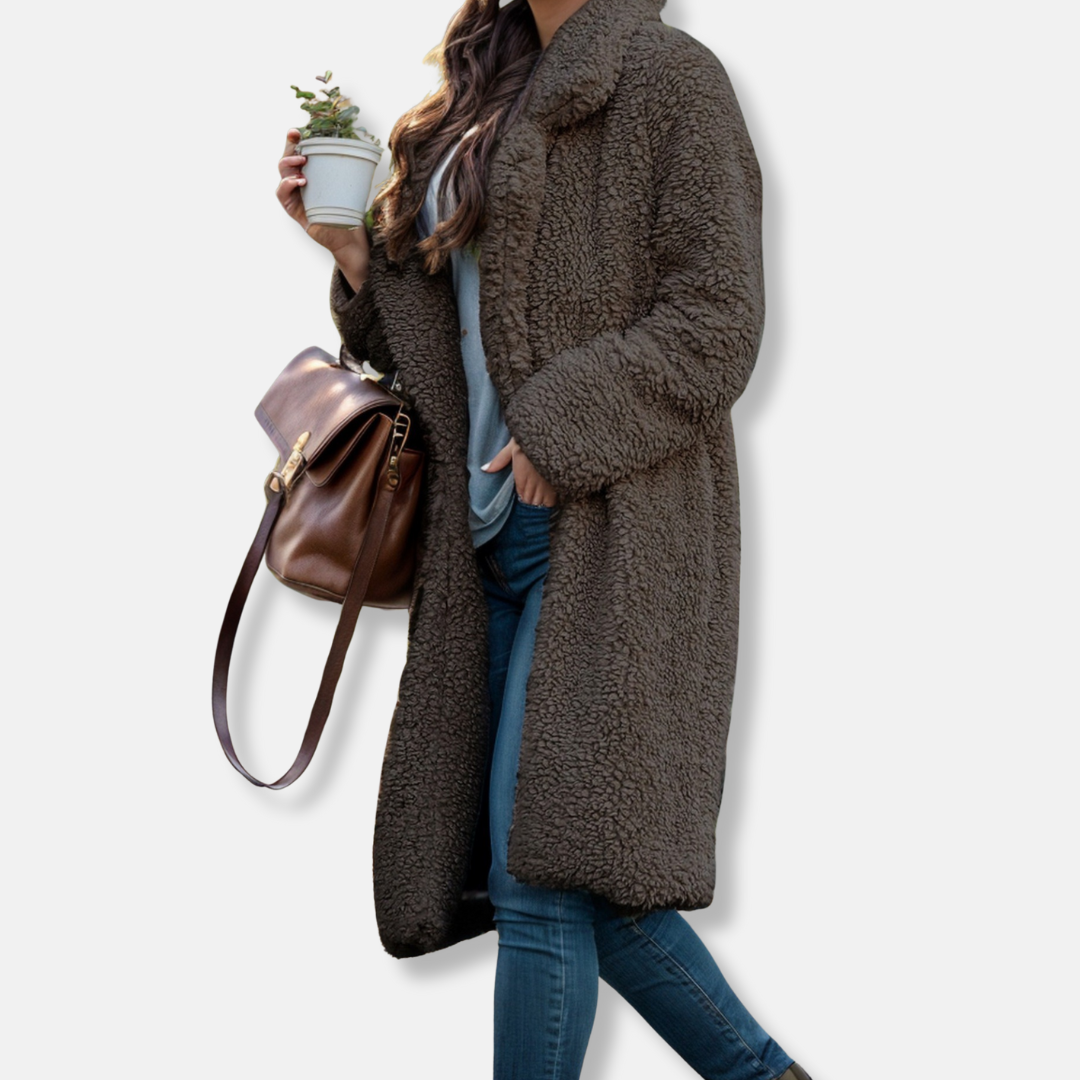 Comfortable Women's Long Trench Coat