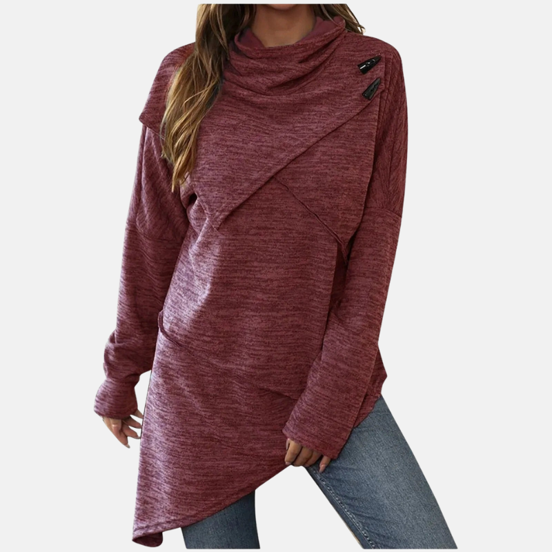 Cozy Women's Oversized Tunic Sweater