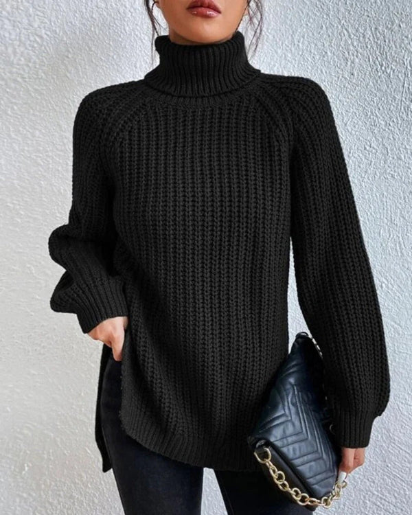 Casual Oversized Women's Knit Sweater