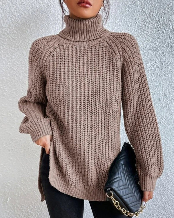 Casual Oversized Women's Knit Sweater