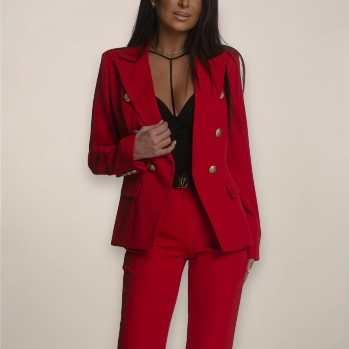 Classic 2 Piece Business Suit for Women