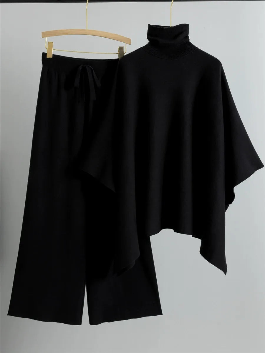 Cozy Women's 2 Piece Sweater Set - OutfitLondon