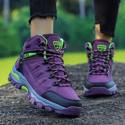 Comfortable Insulated Hiking Boots for Women with Arch Support
