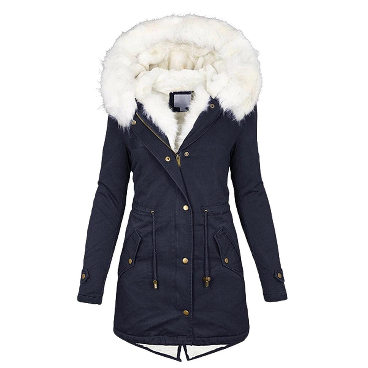Waterproof Ladies Winter Parka Jacket With Hood