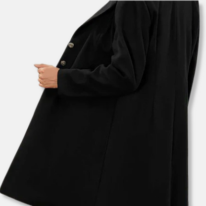 Classic Fit Double Breasted Wool Trench Coat