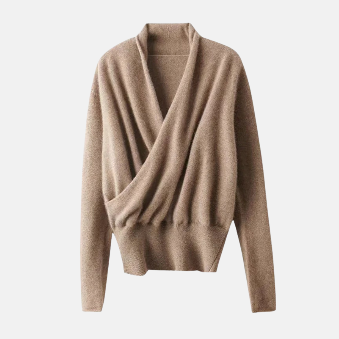 Cozy Women's Oversized Wool Sweater - OutfitLondon