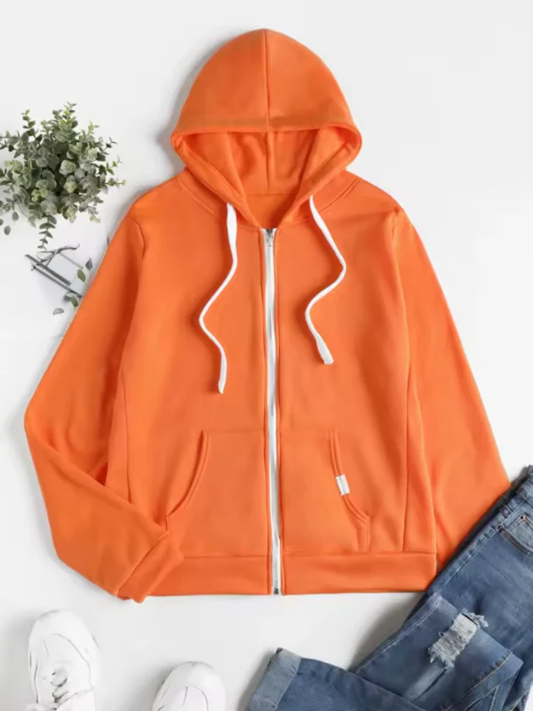 Classic Fit Women's Cotton Hooded Sweatshirt