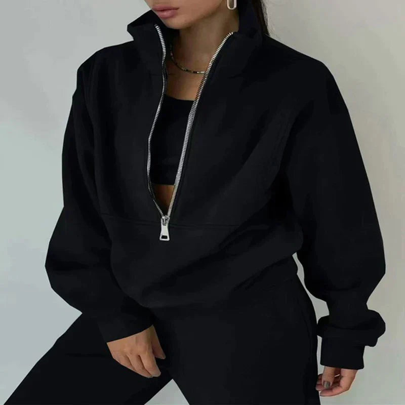 Women's Active 2 Piece Crop Top Jogger Set