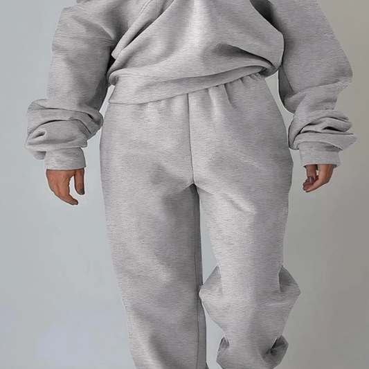 Women's Active 2 Piece Crop Top Jogger Set - OutfitLondon