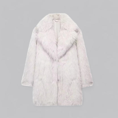 Luxury Fake Fur Winter Coat - OutfitLondon