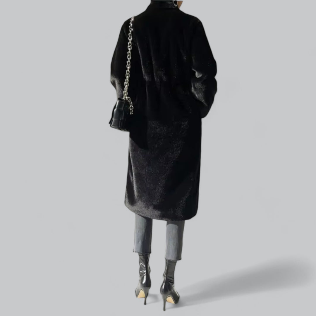 Luxurious Faux Fur Women's Winter Coat
