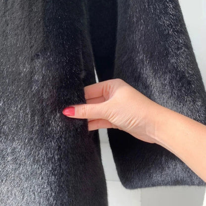 Luxurious Faux Fur Women's Winter Coat