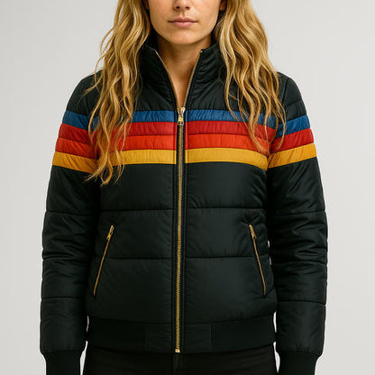 Warm Waterproof Puffer Coat for Women