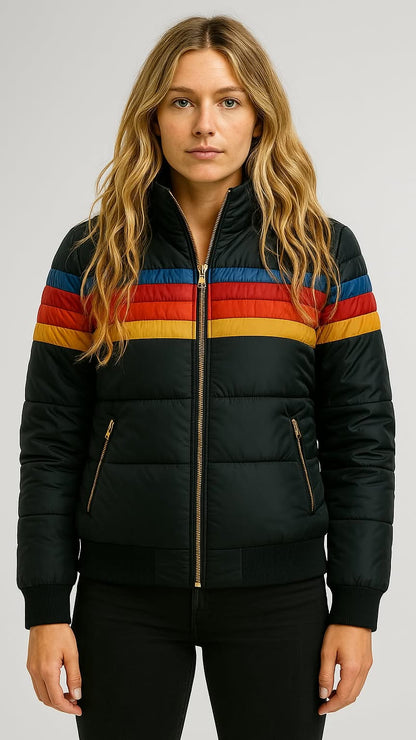 Warm Waterproof Puffer Coat for Women