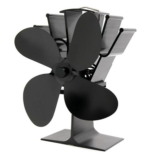 Efficient Wood Stove Heat Powered Metal Fan - OutfitLondon