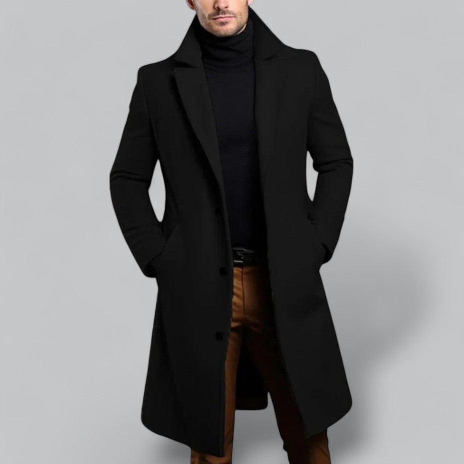 Classic Fit Formal Winter Coat - OutfitLondon