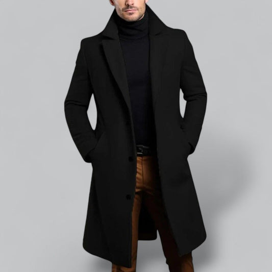 Classic Fit Formal Winter Coat - OutfitLondon