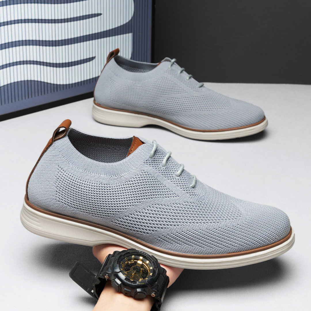 Breathable Office Shoes - Classic Style & Arch Support