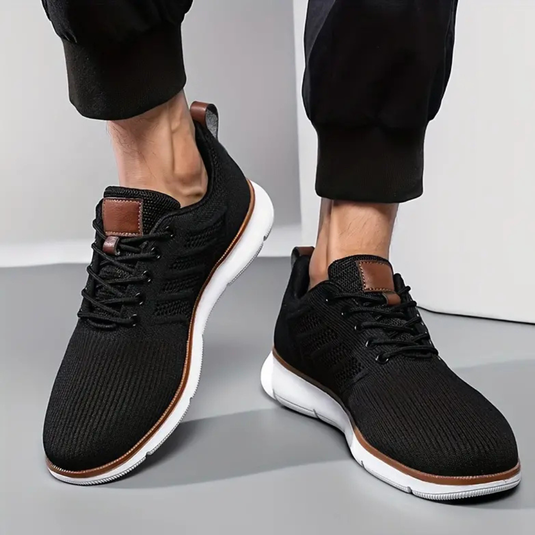 Comfortable Walking Sneakers - Airy Lightweight Footwear