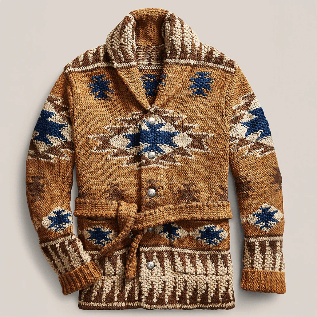 Wyatt Women's Handcrafted Cardigan Shawl Western Style - OutfitLondon