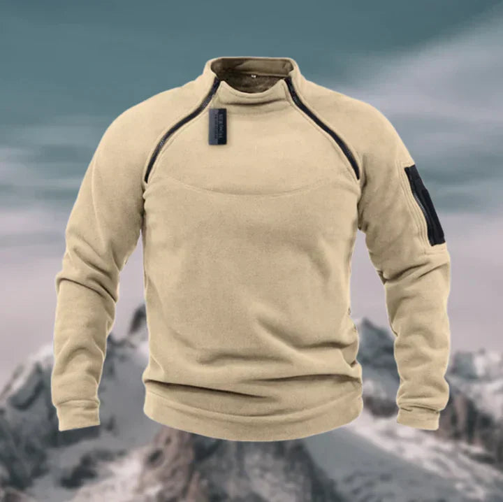 Men's Thermal Fleece Windbreaker Jacket